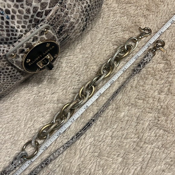 ELLIOTT LUCCA Sintra Snakeskin Print Purse - Picture 15 of 17